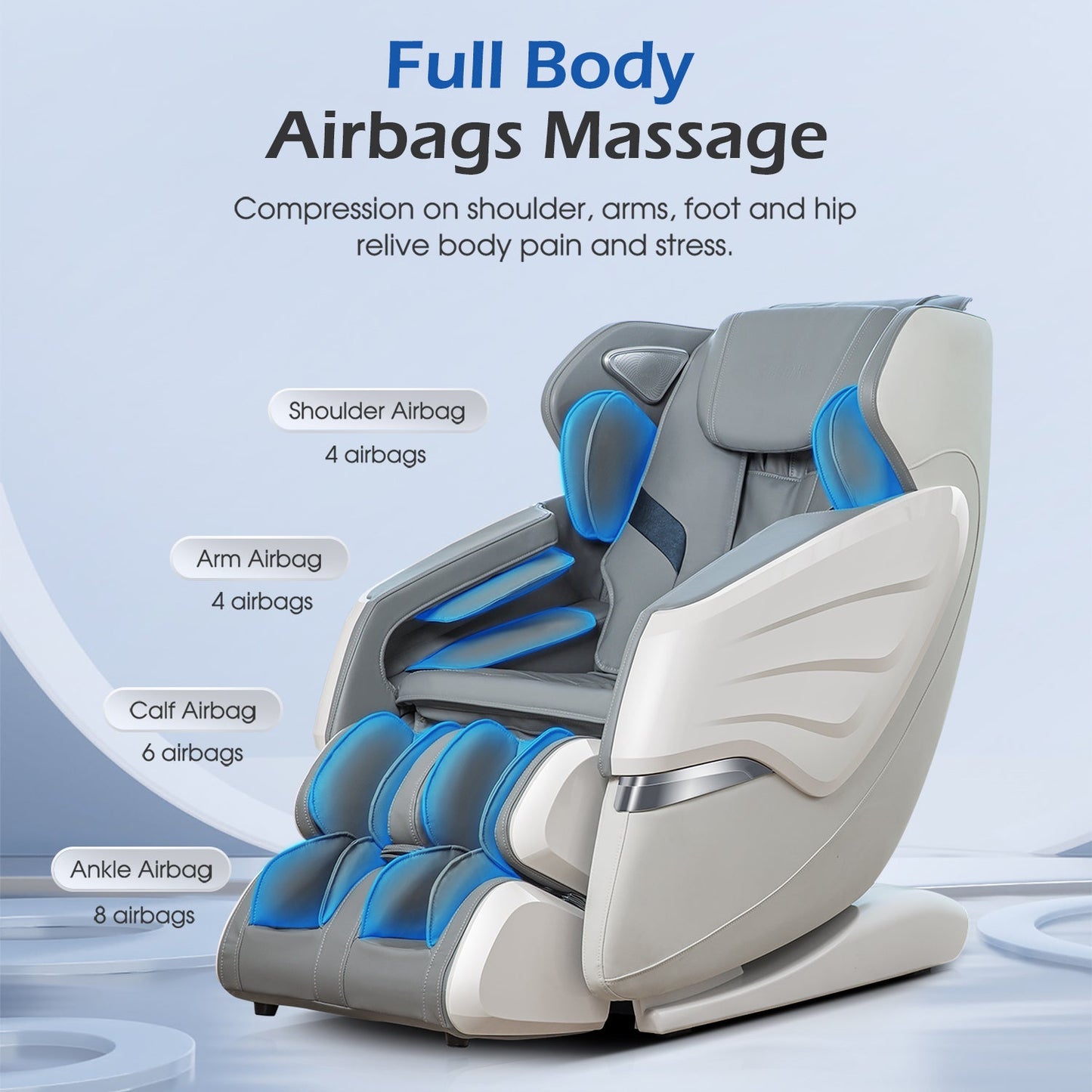 BOSSCARE 2023 GR8686 Massage Chair with AI Voice Control