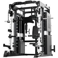 Smith Machine Set Built for Professional Training, All-in-One Design, Durable Steel Frame, Multi-Functional
