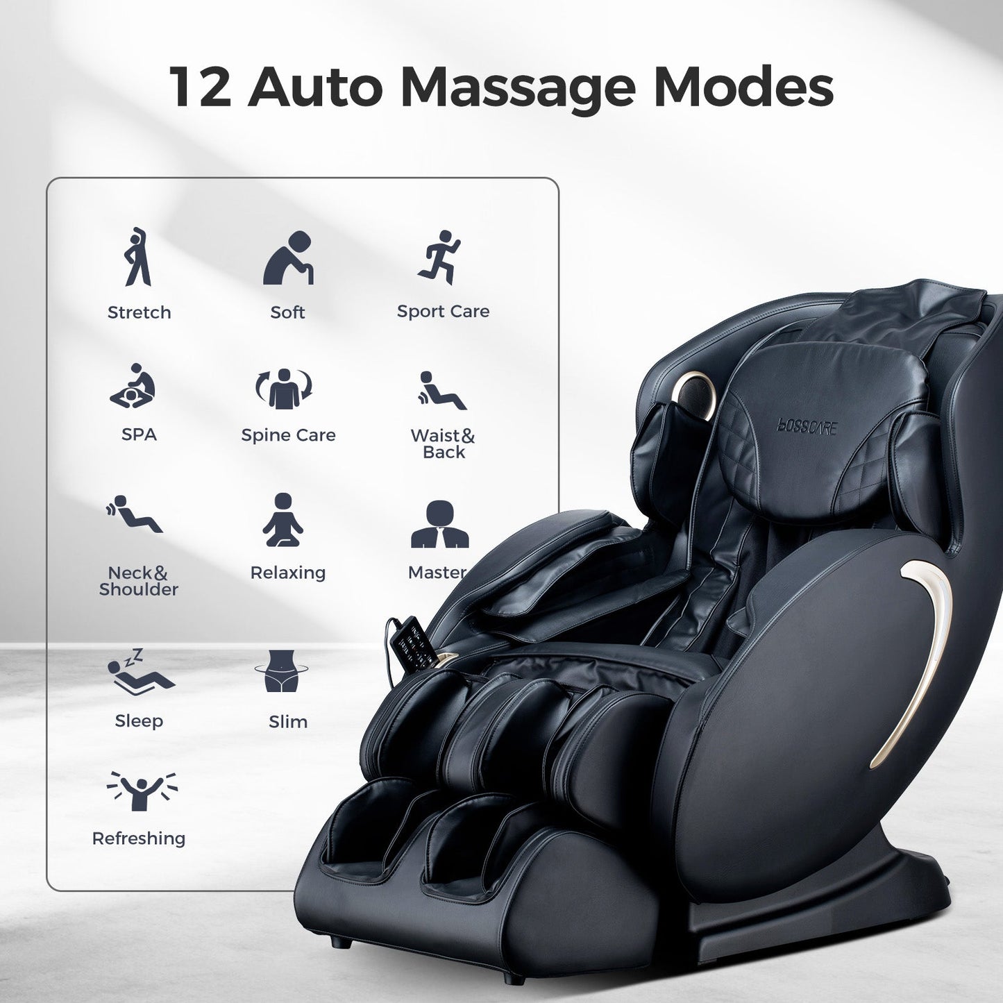 BOSSCARE 3D Zero Gravity Massage Chair