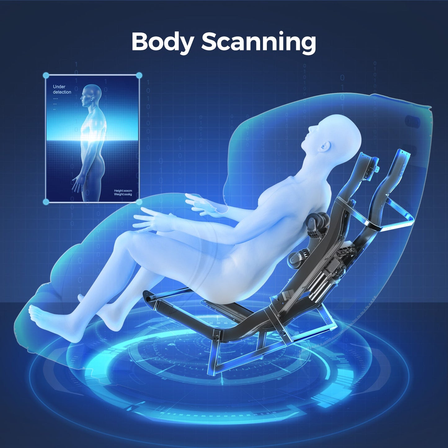 BOSSCARE 3D Zero Gravity Massage Chair