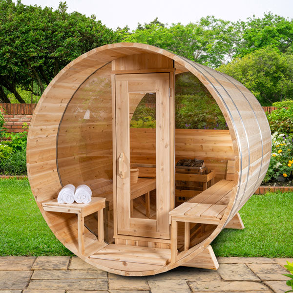 Leisurecraft CT Serenity Barrel Sauna