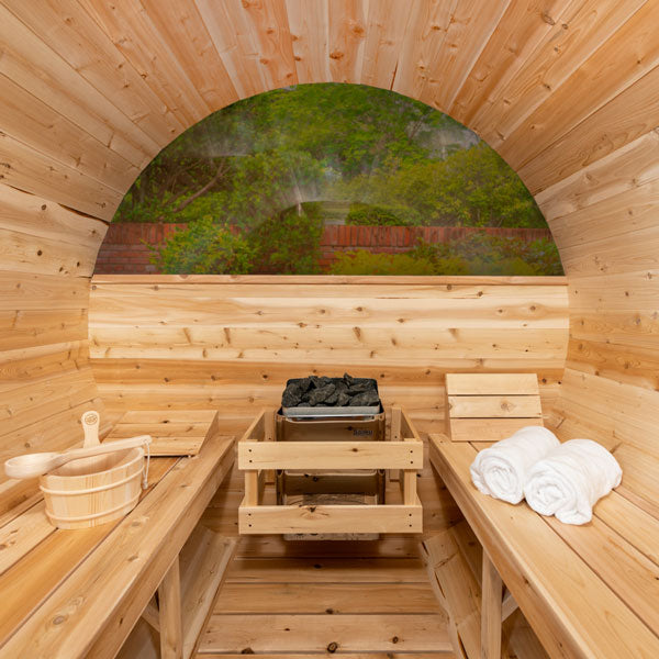 Leisurecraft CT Tranquility Barrel Sauna