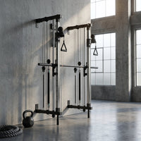 Folding Wall-Mounted Smith Machine — Studio Shot