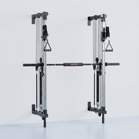 Folding Wall-Mounted Smith Machine — Studio Shot