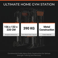 Home Gym Smith Machine Cable Crossover Weightlifting Sports Training — Results & Stats