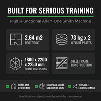 Professional Gym Smith Machine Set—Multi-Functional All-In-One Fitness Equipment, Suitable for Professional Gyms — Results & Stats