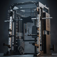 Professional Gym Smith Machine Set—Multi-Functional All-In-One Fitness Equipment, Suitable for Professional Gyms — Studio Shot