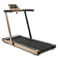 Space Saving Treadmill Built for Home Workouts, 2.5 HP Motor, Shock Absorption, 220 lb Capacity, Built-in Speakers