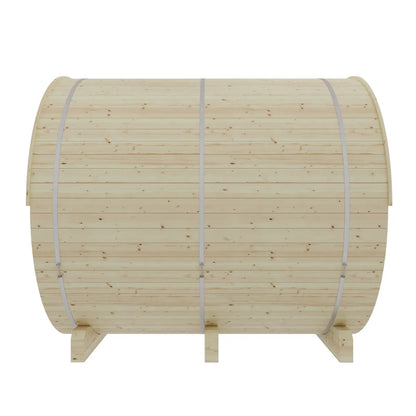 Vassa Finnish Barrel Sauna with WiFi Heater - Finnish Sauna Builders