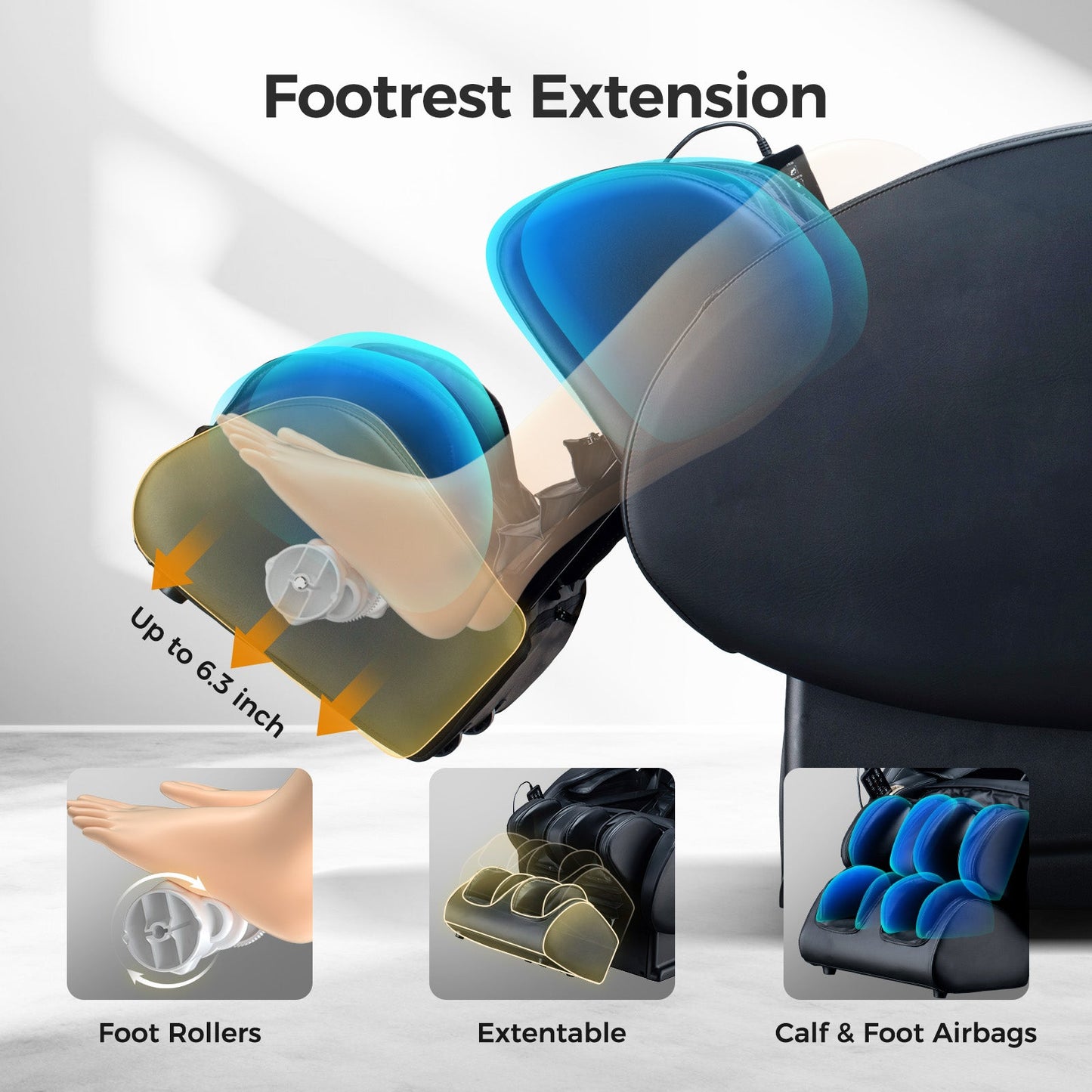 BOSSCARE 3D Zero Gravity Massage Chair