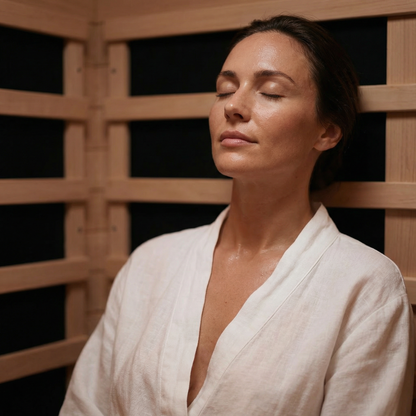 NiceBeam 1–2 Person Full-Body Infrared Sauna with Red Light Therapy