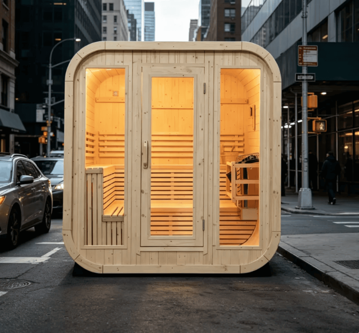 Saunas Handmade White Pine